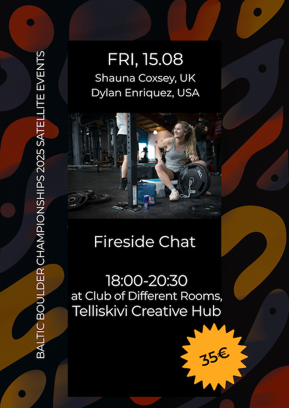 Shauna Coxsey and Dylan Enriquez fireside chat