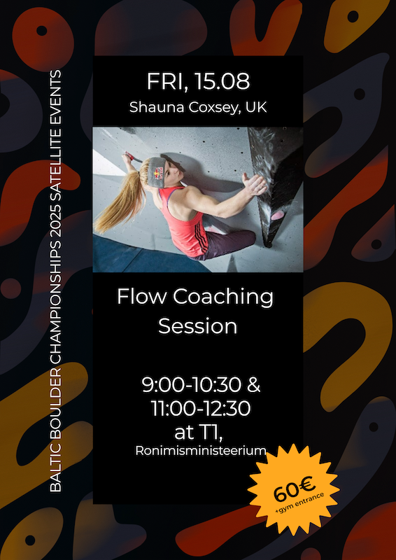 Shauna Coxsey climbing workshop